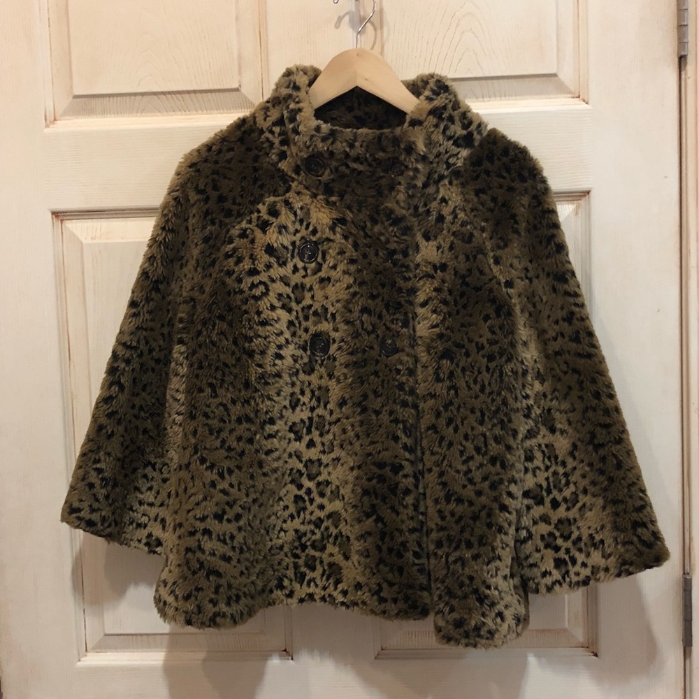 🌼FREE PEOPLE LEOPARD PRINT COAT🌼